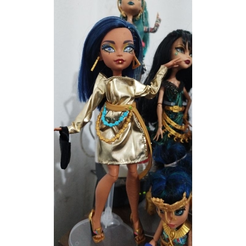 Boneca Monster High Cleo de Nile creepateria nude mattel - Taffy Shop -  Brechó de brinquedos