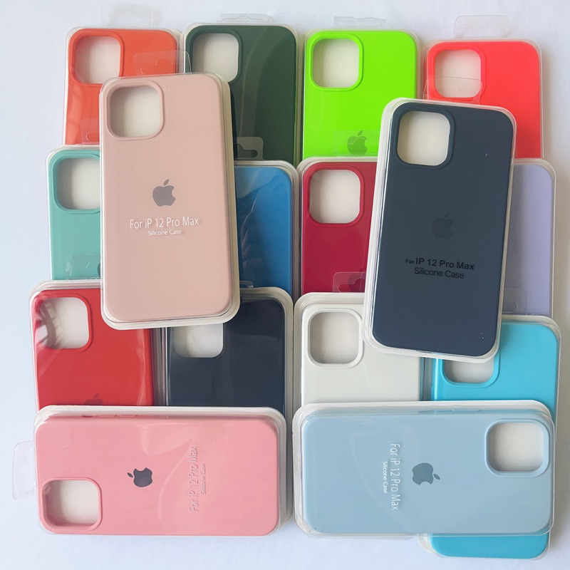 Capa de Silicone Case Aveludada iPhone12 iphone12pro iPhone12promax