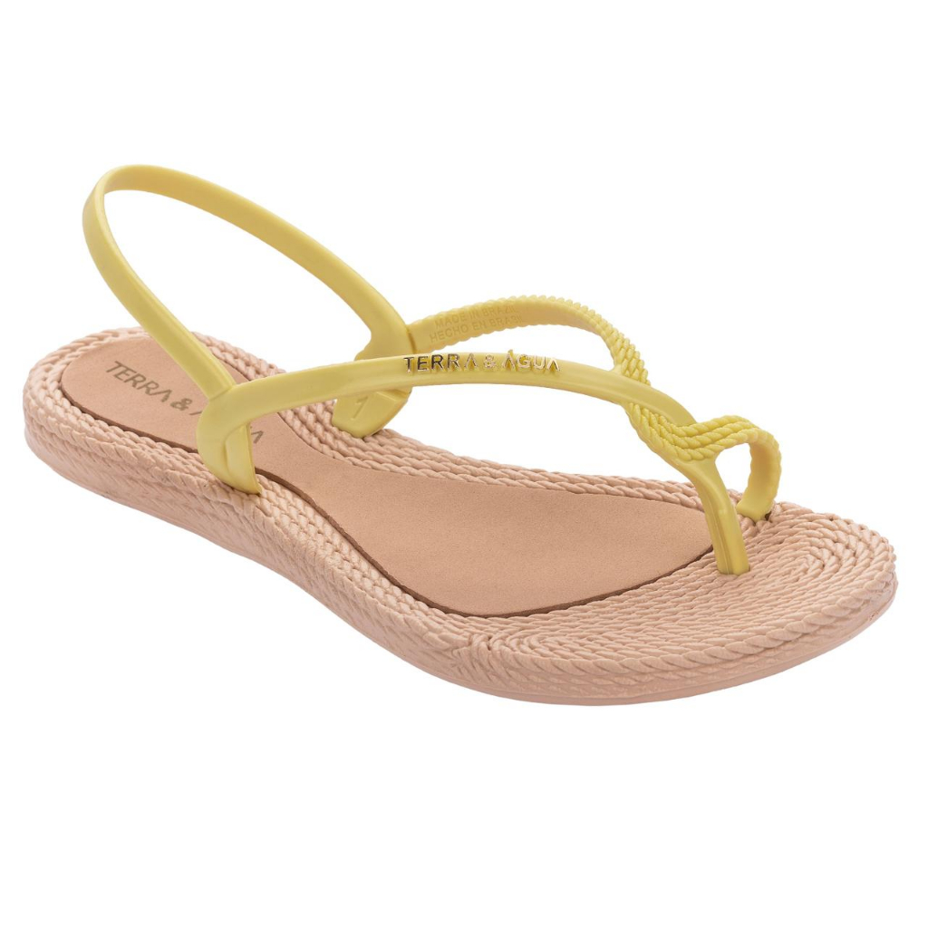 SANDALIA TERRA E ÁGUA ORIGINAL FEMININO CONFORTÁVEL DE DEDO DELICADA  PROMOÇÃO LANÇAMENTO RASTEIRINHA CHINELO