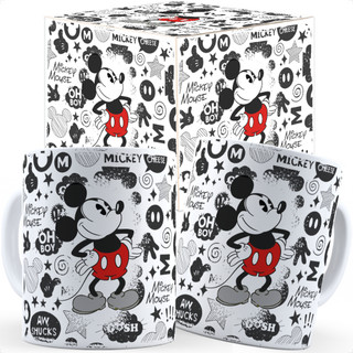 Caneca Divertida Mickey Vintage - Caixa Personalizada