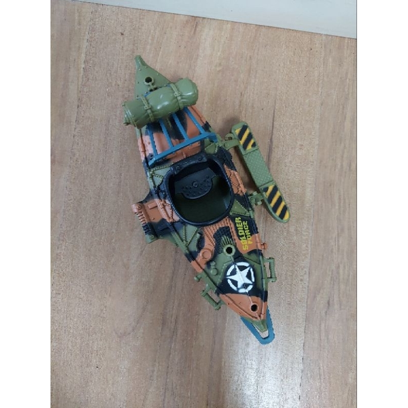 Soldado com Moto de Brinquedo Soldier Darkwar BS Toys
