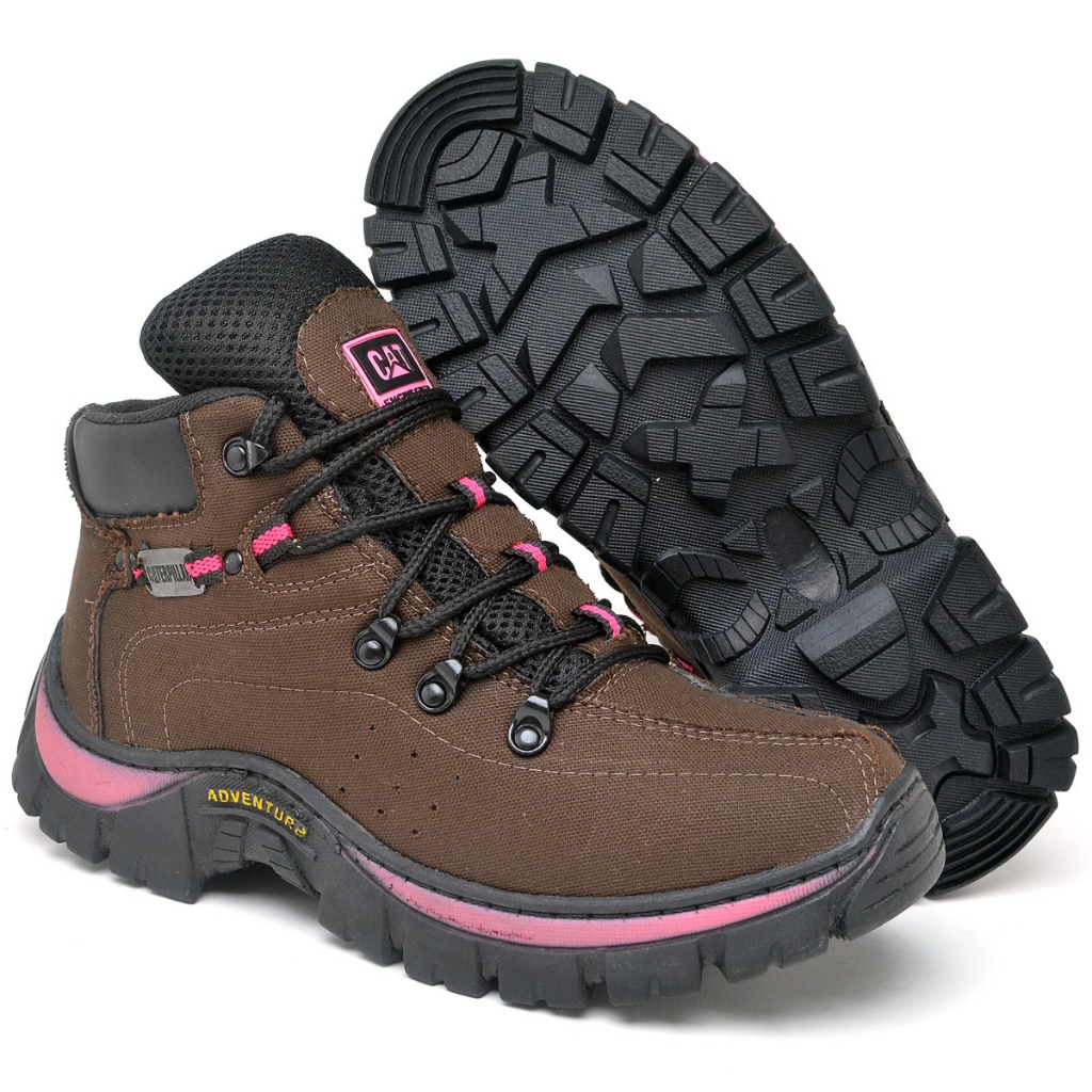 Coturno bota caterpillar fashion adventure feminino original