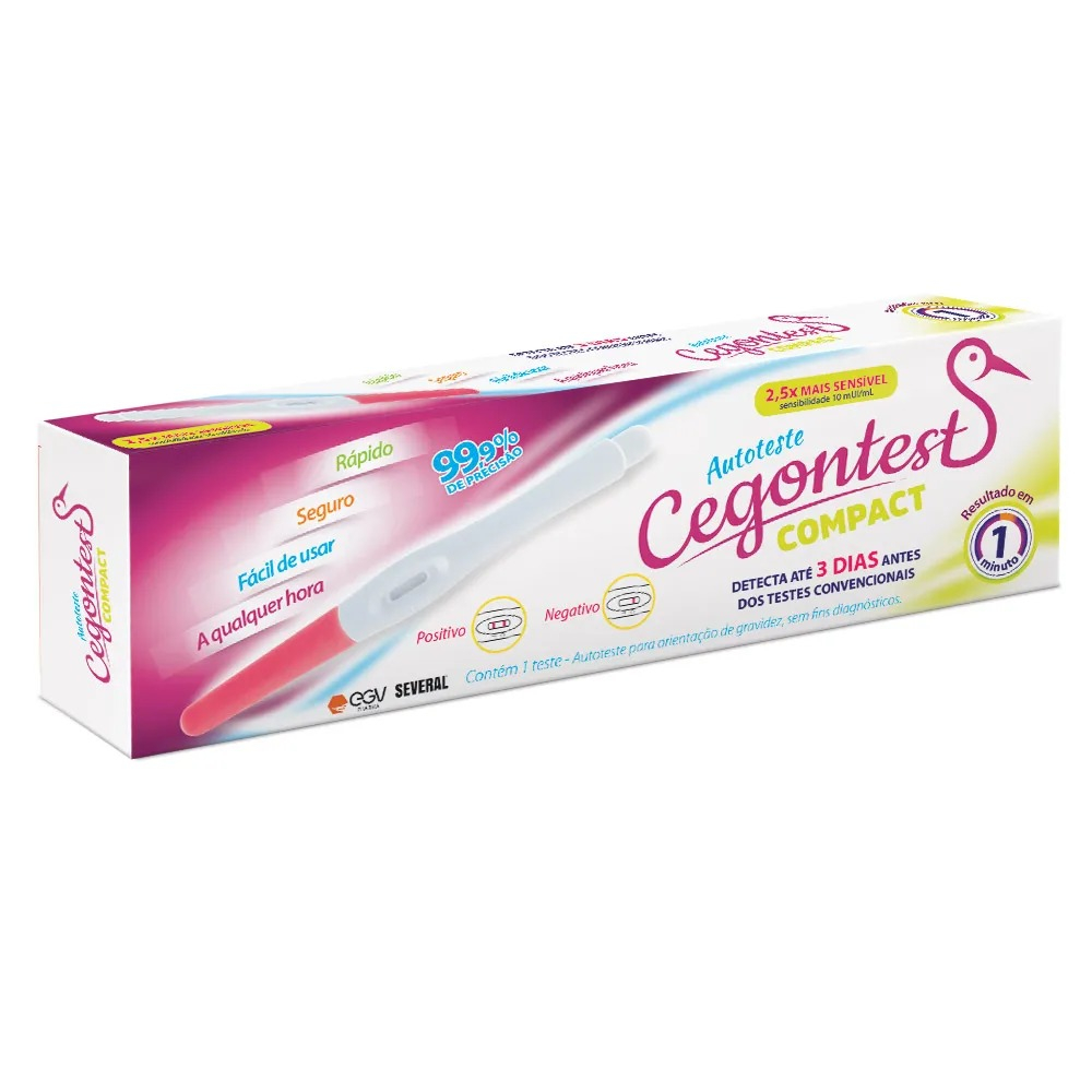 Teste de gravidez cegontest compact shopee brasil