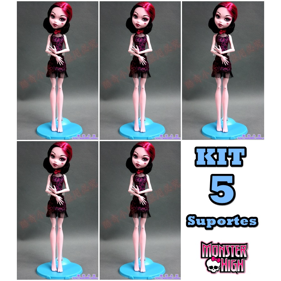 1 Suporte Para Boneca Monster High Ever After Expositor Stand Organizador  Pedestal