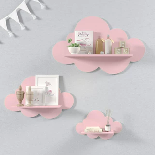Prateleira Nicho Mdf Decoração de Ambientes Livros Revista Infantil E Quarto de Bebê
