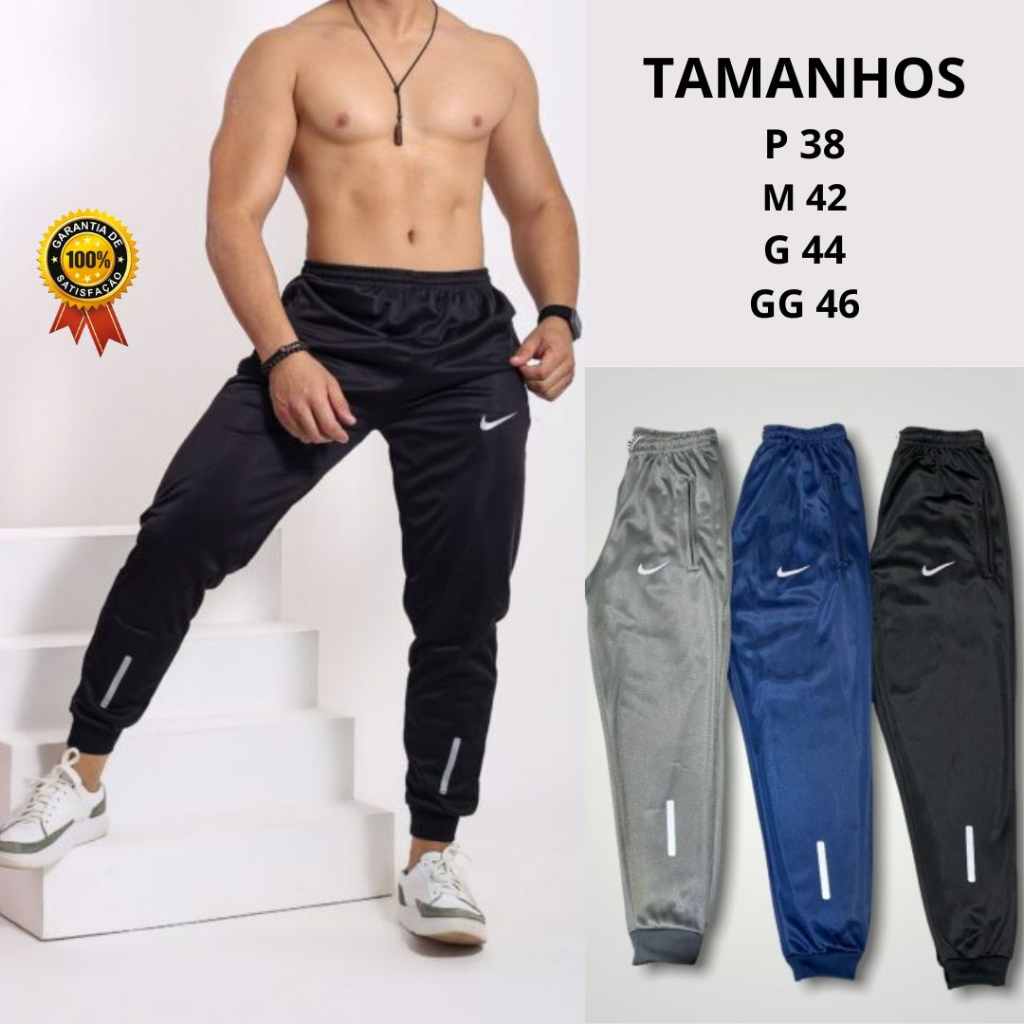Calça Jogger Masculina Malha Esportiva Para Treino e academia | Shopee ...