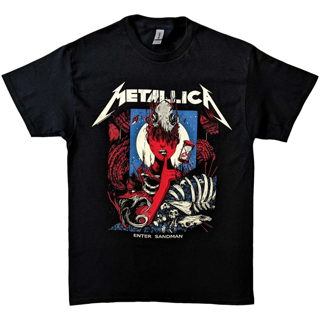 Camiseta T-shirt Unissex Metallica Enter Sandman