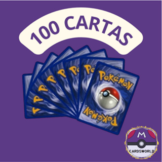 Original - Lote até 100 cartas Pokemon + até 5 Cartas brilhantes Foil  garantidas - Produto copag em Promoção na Americanas