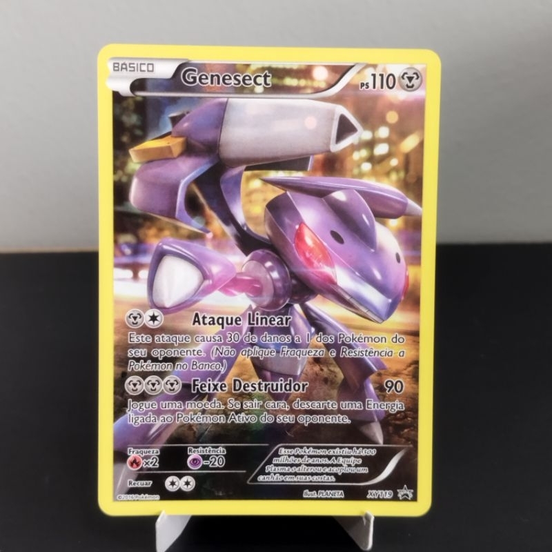 Carta Pokémon Genesect Ex, Jogo de Tabuleiro Pokémon Usado 65474481