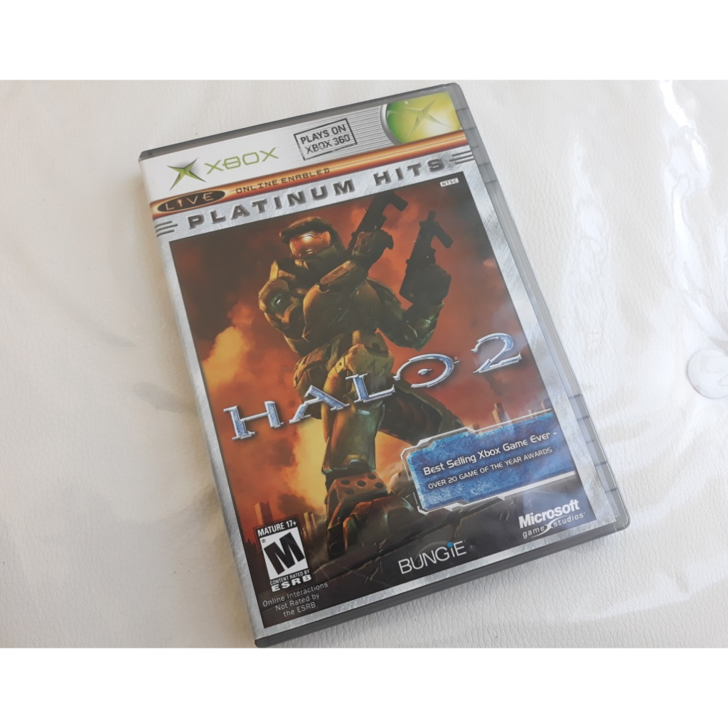 Jogo Halo 2 Xbox Clássico 360 Europeu