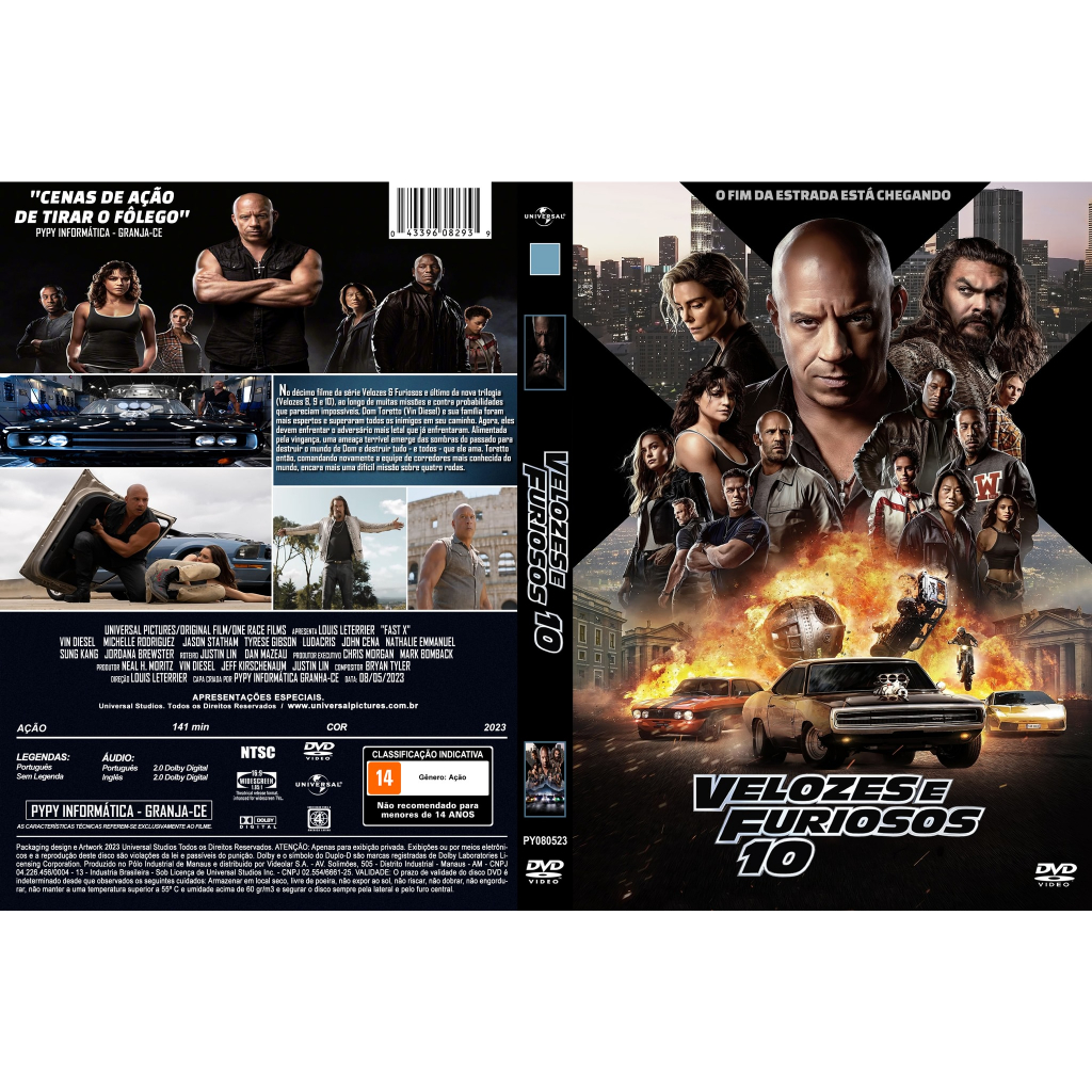 Dvd Velocidade Furiosa 6 - Acção - 2 Dvd's