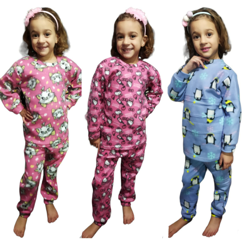 Pijama Inverno Infantil Subway Surfers PJMLDVMJogos COD-0725-PJML-INFANTIL