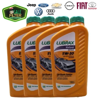 KIT 4L ÓLEO LUBRIFICANTE SINTÉTICO SN PLUS 5W30 VALORA LUBRAX