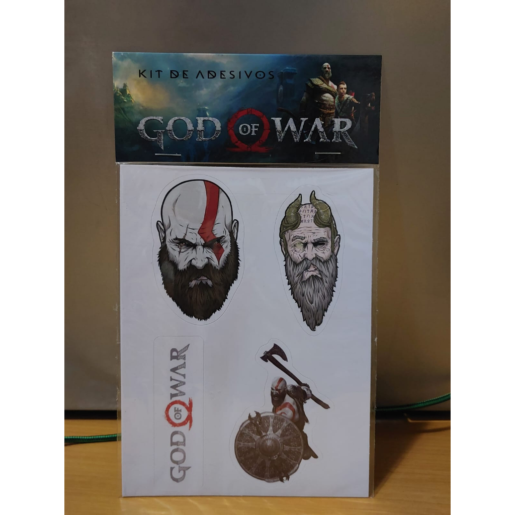 Adesivo God Of War | Shopee Brasil