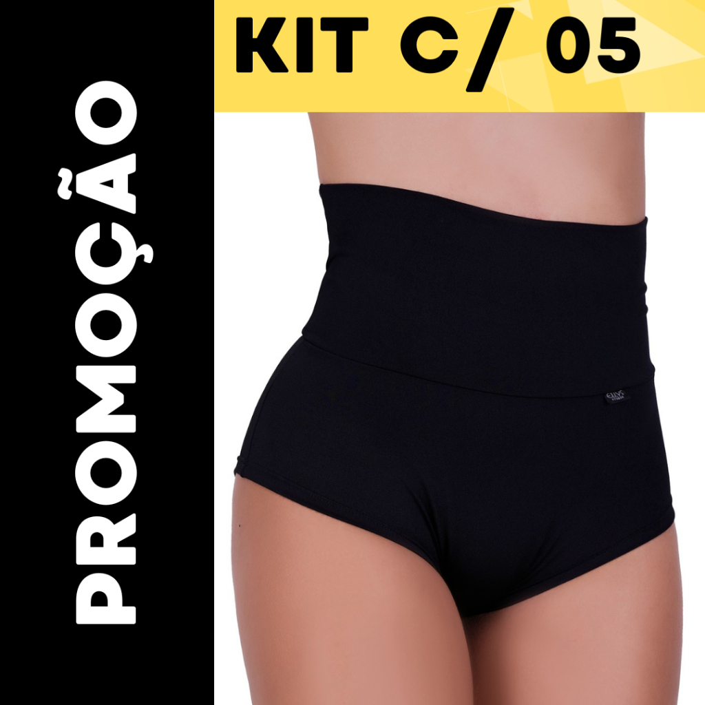 Kit 12 Calcinha Feminina Plus Size Que Não Marca Fitness