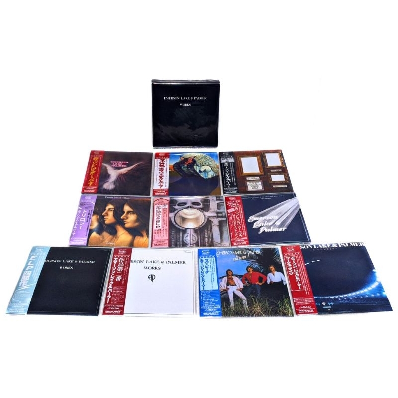 Emerson Laker And Palmer Mini LP CD Box-Set (fan-made) | Shopee Brasil