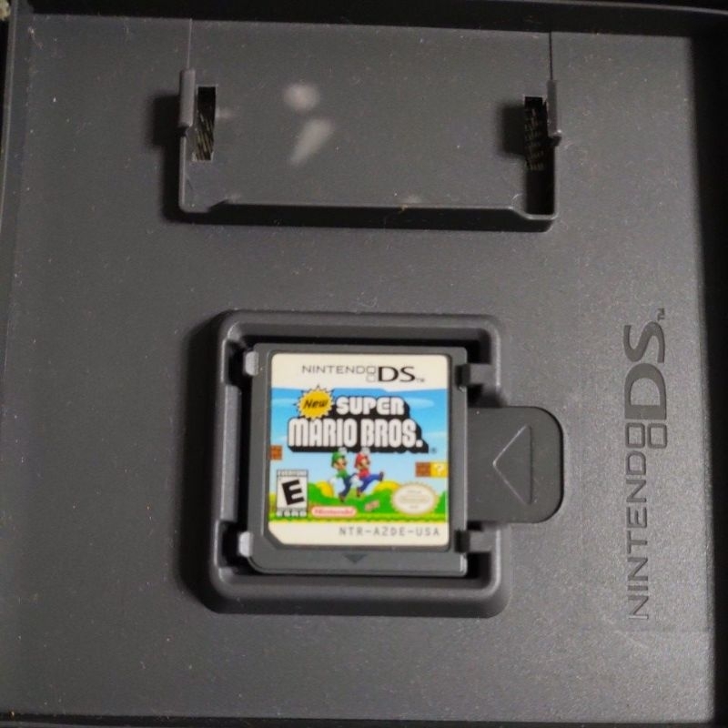 New Super Mario Bros Cartucho Console Nintendo DS com estojo