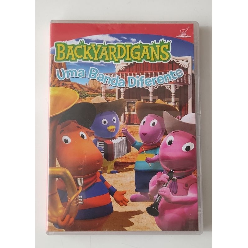 Dvd Backyardigans Uma Banda Diferente Usado | Shopee Brasil