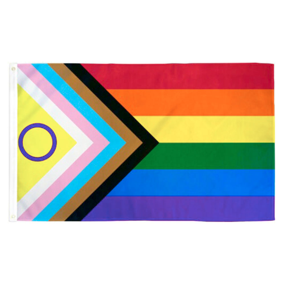 Bandeira LGBT Progresso Intersexo