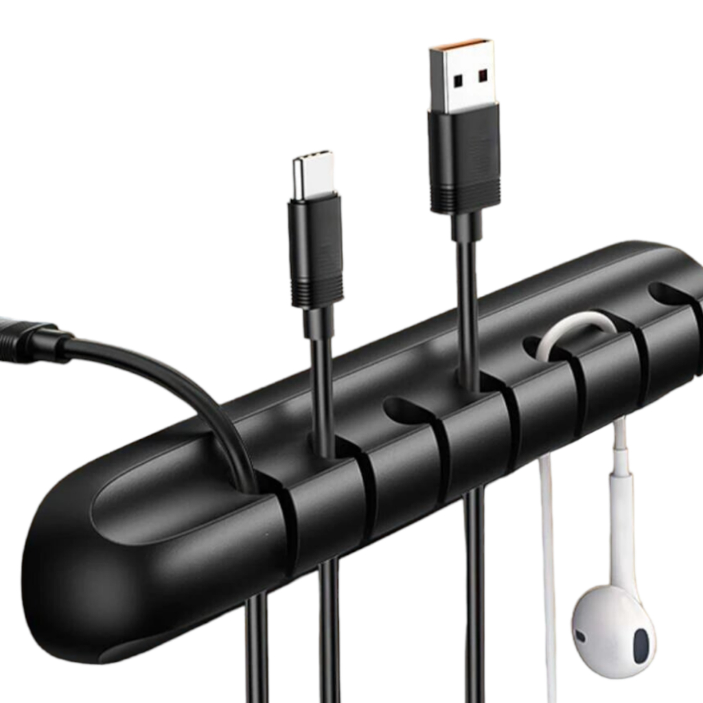 Organizador De Fios Carregador Celular para Mesa Escritório Carro Home ...
