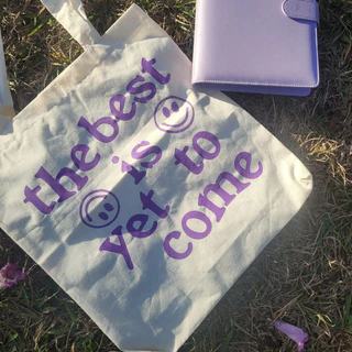 EcoBag Yet To Come BTS Bolsa Sacola Kpop Unissex Personalizado Tecido Algodão Cru