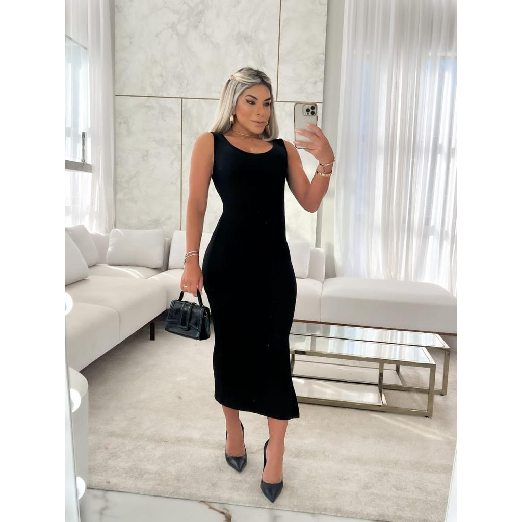 Vestido Longo com Scarpin na Black Friday 2025 | BuscaProdutos
