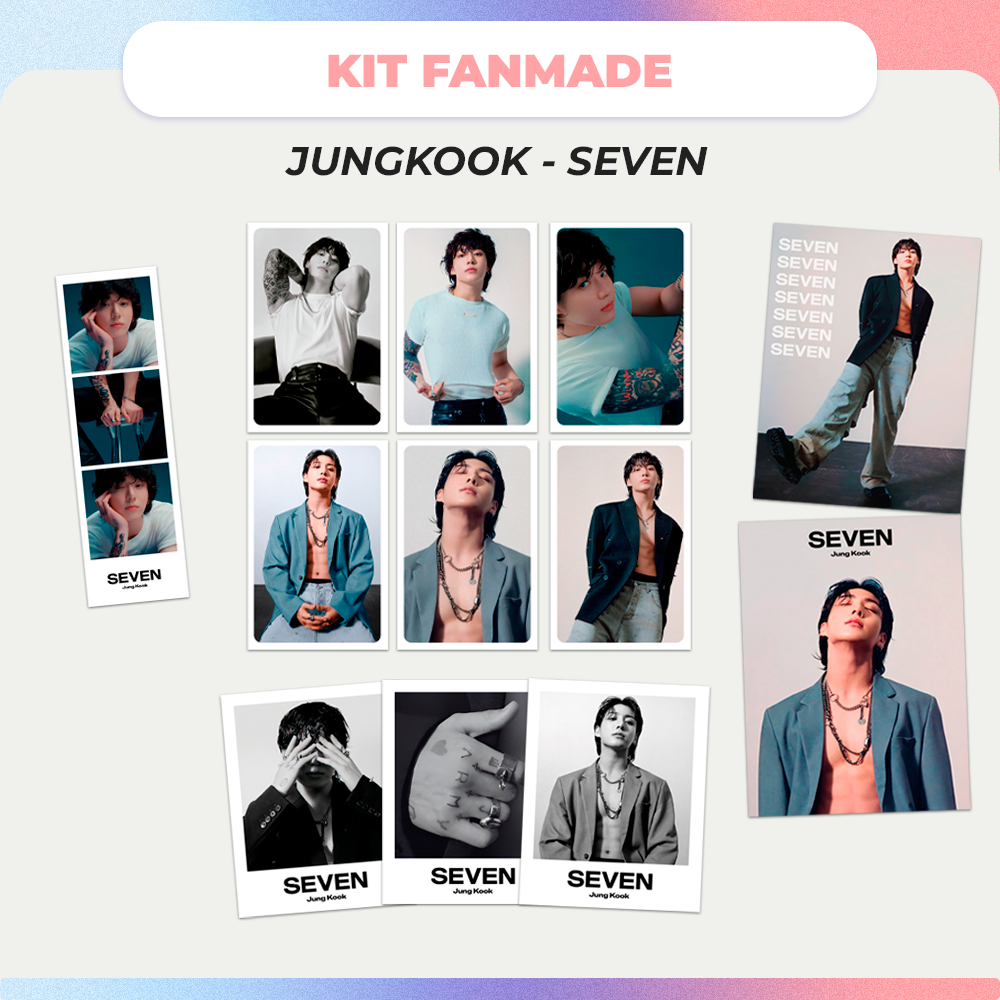 BTS Jungkook | Kit Fanmade | Shopee Brasil