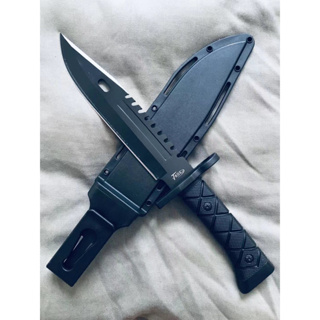 Faca Tatica 34cm Bowie Buschraft Taue Sobrevivencia Taue YKD-13