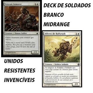 Deck de Soldados 1 - Branco Monowhite Aggro Magic