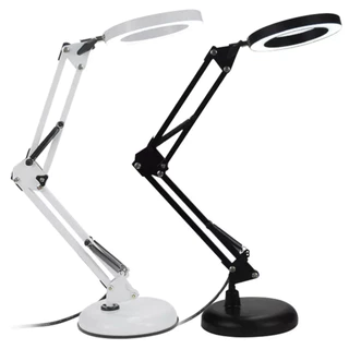 Luminária Led Lupa 8x Ring Light de Mesa Articulável