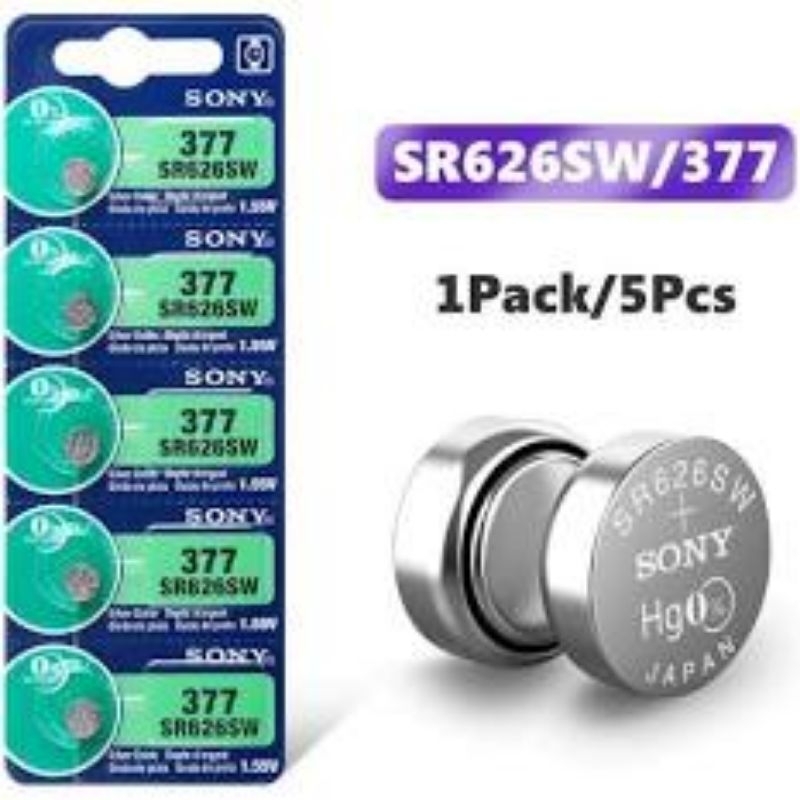 Alkaline Battery 1.5V AG4 377 SR626SW SR626 Batteries for Watches - 10 –  ShowTime Collection