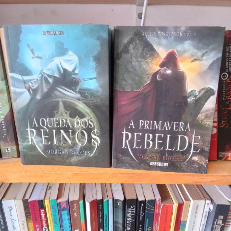 a queda dos reinos vol 1 e 2 - Morgan Rhodes | Shopee Brasil