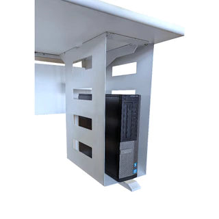 Suporte Suspenso de CPU Desktop em aço - 57 x 23 x 40 cm