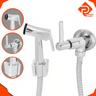 Ducha Higiênica 100% Metal Cromado Modelo C 65 1/4 De Volta