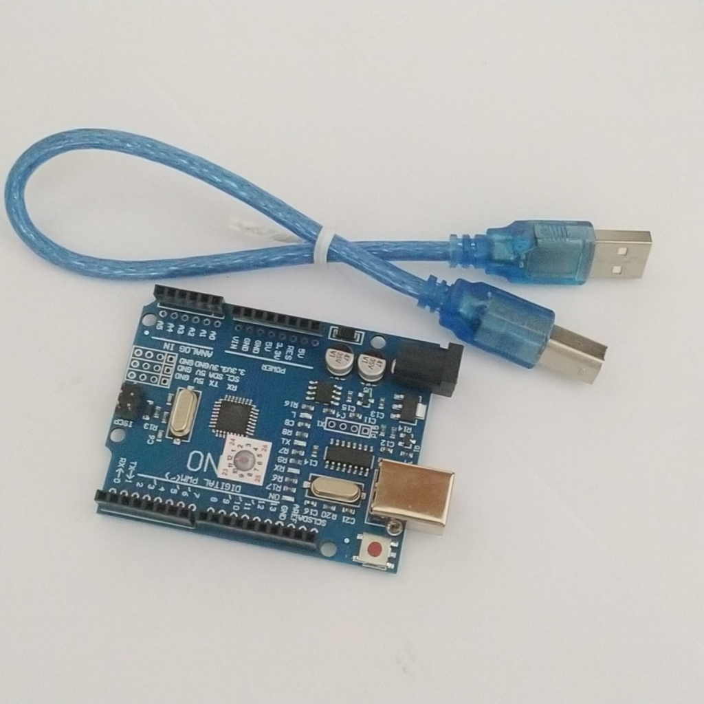 Arduino Uno SMD Compativel - Mais Cabo USB Novo Testado Com Nota Fiscal - Hobbies e Coleções