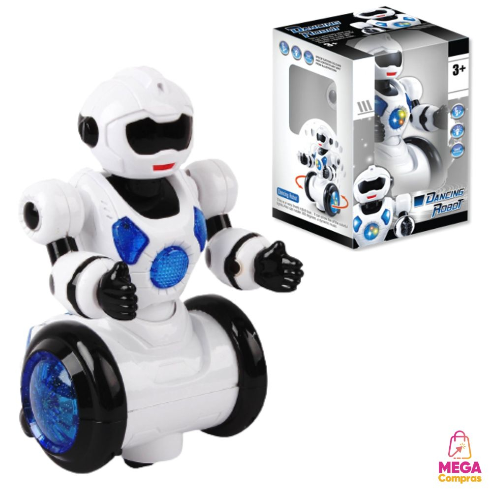 Robô Dançarino Toca Música Luzes Dancing Robot Spacebot Brinquedo Infantil