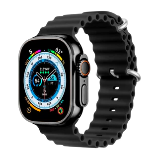 Relógio Smartwatch NFC Calculadora Cardíaca Chamada GPS Voz Inteligente Digital