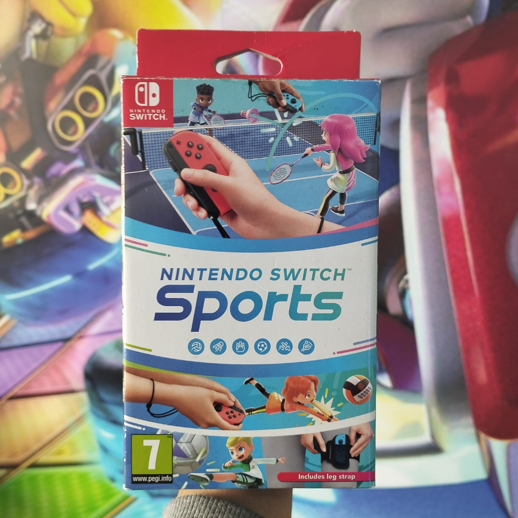 está vendendo com exclusividade Nintendo Switch Sports no Brasil em  mídia física