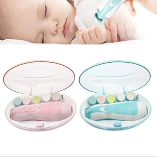 Cortador Aparador De Unha Elétrico Lixa Bebê Infantil em Oferta na Shopee