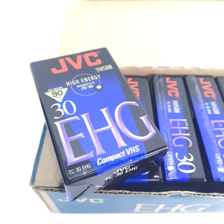 lote 6 fitas jvc vhsc novas lacradas e mais tres fitas