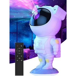 Projetor Astronauta Galaxy Nebulosa Star Lampada Estrela Noturna Galaxia Nebulosa Astronauta Luz Da Noite e Céu Estrelado