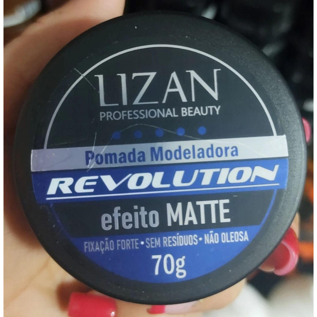 Pomada Modeladora Revolution Efeito Matte G Shopee Brasil