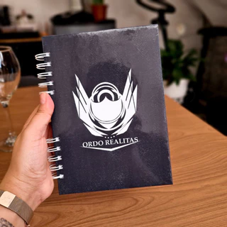 Caderno Ordo Realitas - inspiração Ordem Paranormal - tamanho A5 ou Colegial