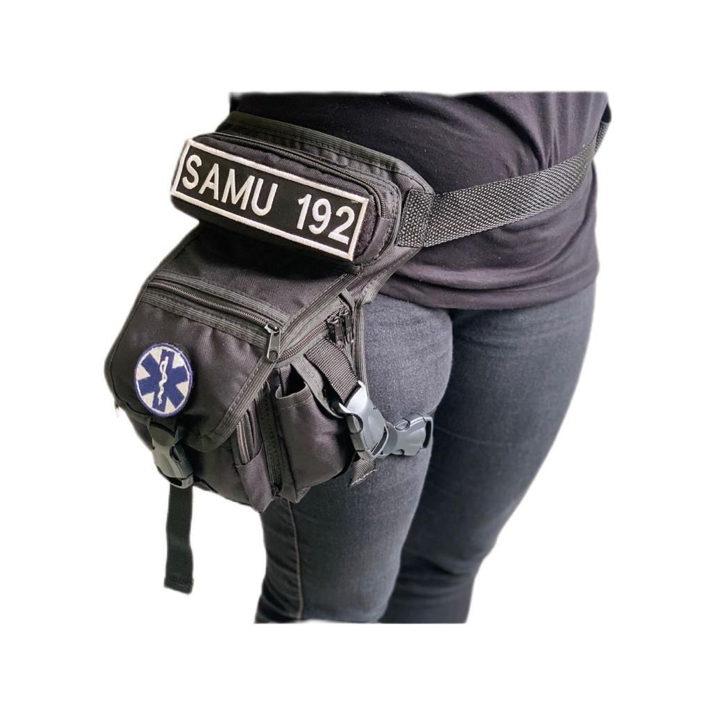 Bornal Tático Profissional Com Bordado Offens Rf-7835