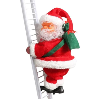 Papai Noel Subindo Escada Sobe E Desce Musical Com Movimento