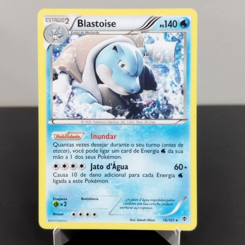 Blastoise Foil Celebrações Pokémon Carta Em Português 2/102, Magalu  Empresas