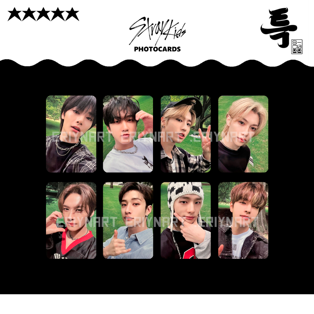 StrayKids 5STAR ドームツアー サウンドウェーブ ラキドロ トレカ Stray Kids 5-STAR Sound Wave 2nd Lucky Draw em Promoção na Shopee