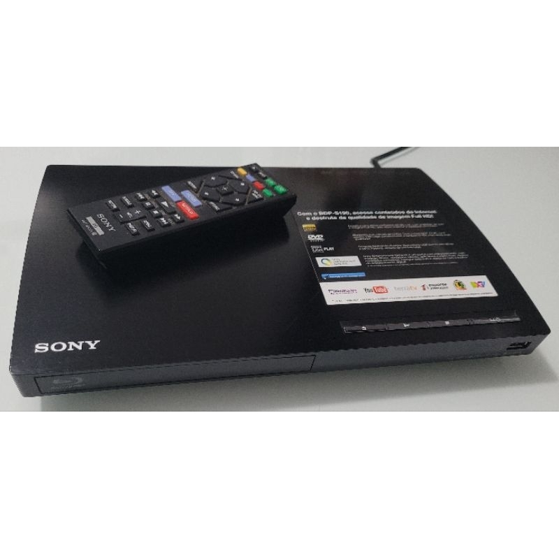 Blu-ray Player Sony BDP-S190 com 5 Filmes | Shopee Brasil