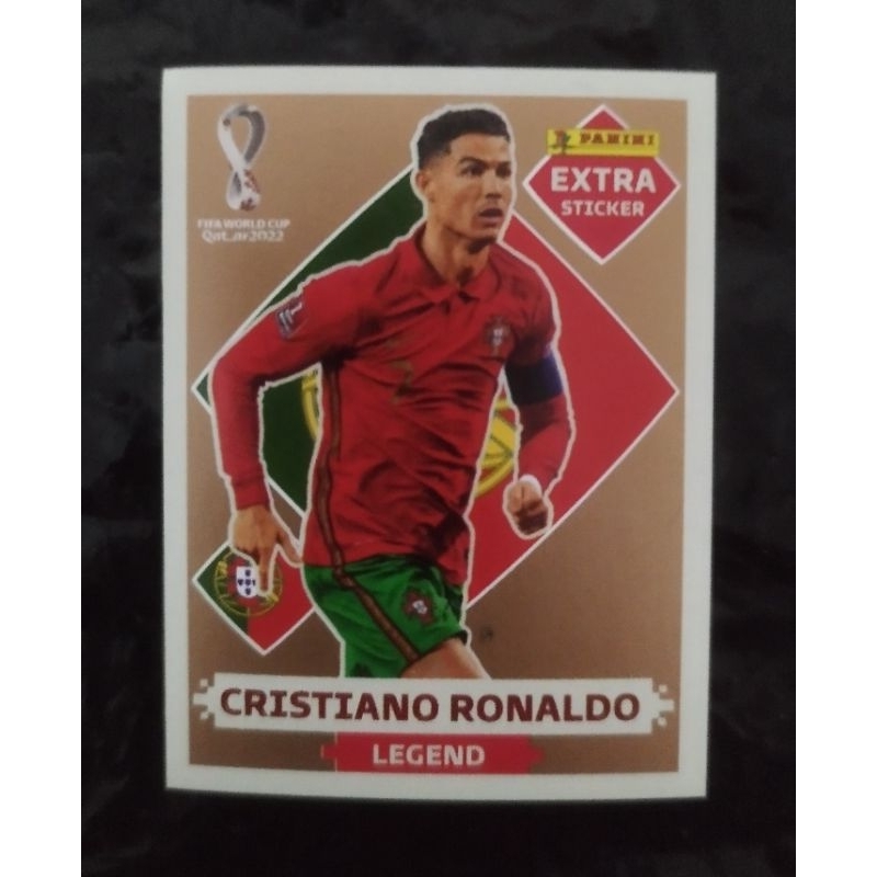 Figurinha Cristiano Ronaldo CR7 Legend Bronze Copa 2022 ORIGINAL PANINI ...