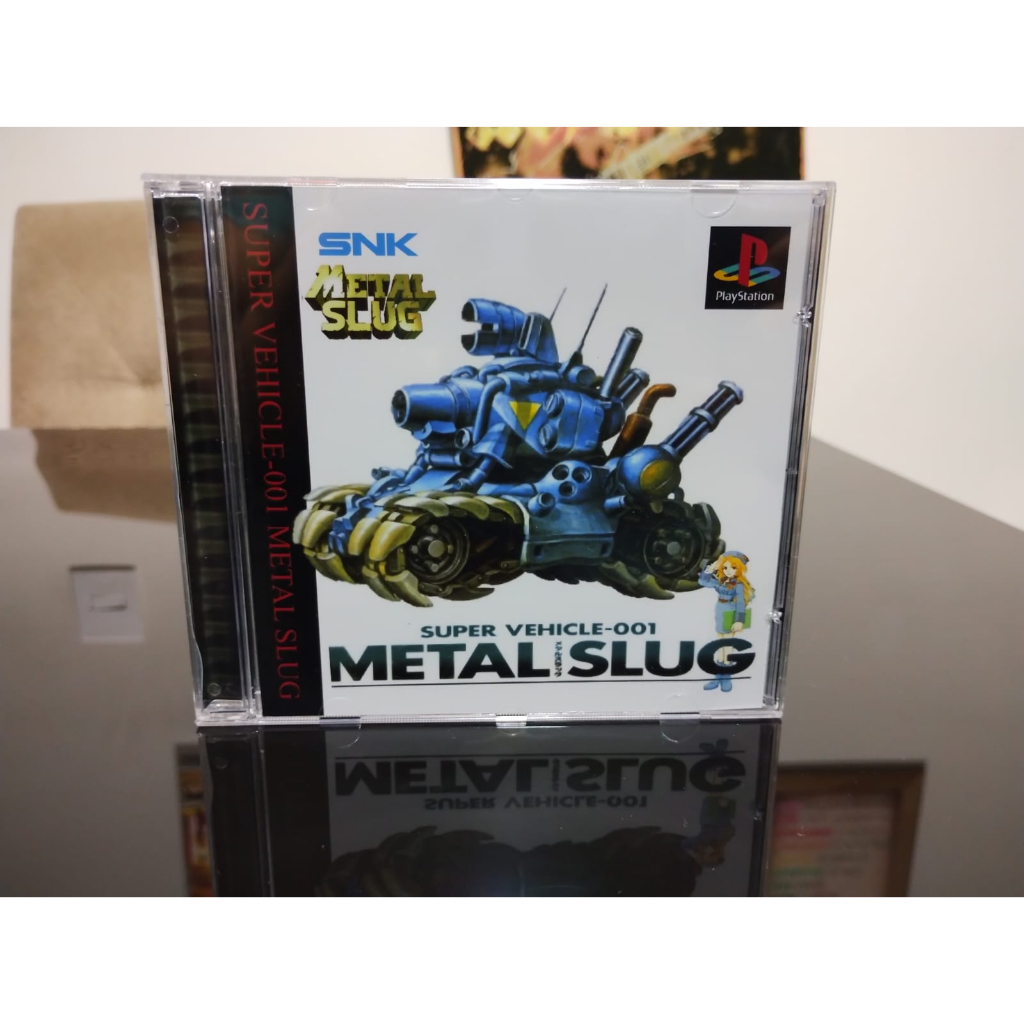 Metal Slug Super Vehicles 001 - PS1 midia preta